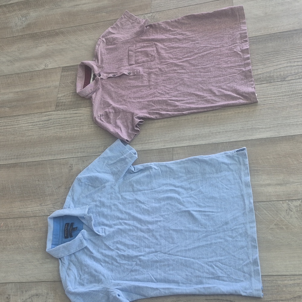 Banana Republic | 2 POLOS | Mens Small